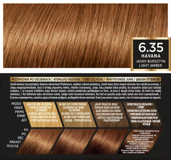 LOREAL RECITAL PREFERENCE ФАРБА ДЛЯ ВОЛОССЯ A3 6.35