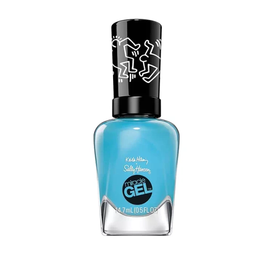 SALLY HANSEN MIRACLE GEL KEITH HARING ЛАК ДЛЯ НОГТЕЙ 919 CONTEMPOR-AIRY 14,7МЛ