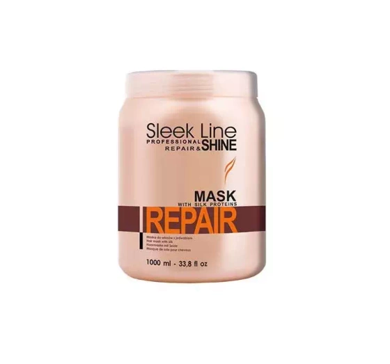 Натисніть на картинку, щоб її збільшити STAPIZ МАСКА З ШОВКОМ SLEEK LINE REPAIR 1 Л