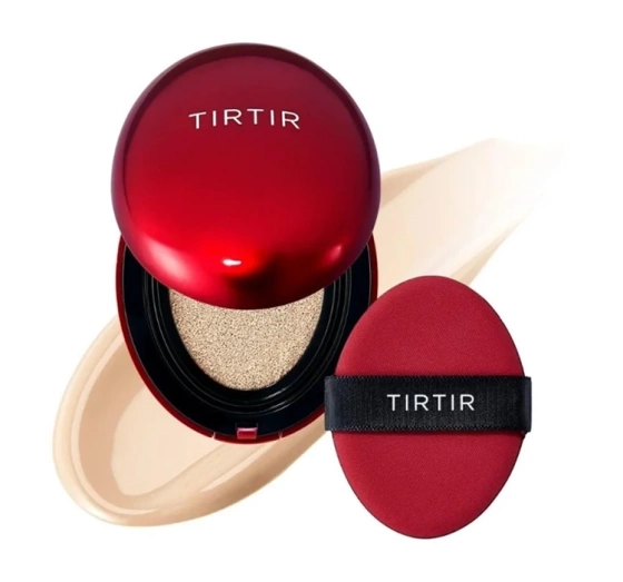 TIRTIR Mask Fit Red Cushion SPF 40 PA++ стійкий тональний засіб для обличчя 17N Vanilla 18 г