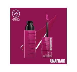 MAYBELLINE SUPERSTAY VINYL INK ВИНИЛОВАЯ ПОМАДА ДЛЯ ГУБ 170 UNAFRAID 4,2МЛ