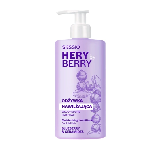Sessio Hery By Berry Blueberry & Ceramides зволожувальний кондиціонер для сухого та тьмяного волосся 290 мл