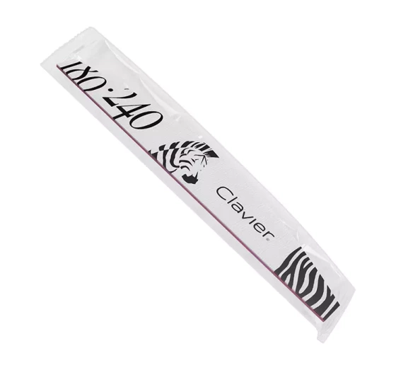 CLAVIER SAFE PACKAGE НАБОР 10 ПИЛОК ДЛЯ НОГТЕЙ 180/240 10 ШТ