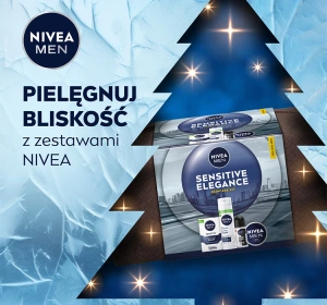 NIVEA MEN Sensitive Elegance набор косметики для мужчин с элегантной косметичкой