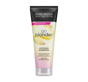JOHN FRIEDA GO BLONDER LIGHTENING SHAMPOO ШАМПУНЬ ДЛЯ ВОЛОССЯ 250МЛ
