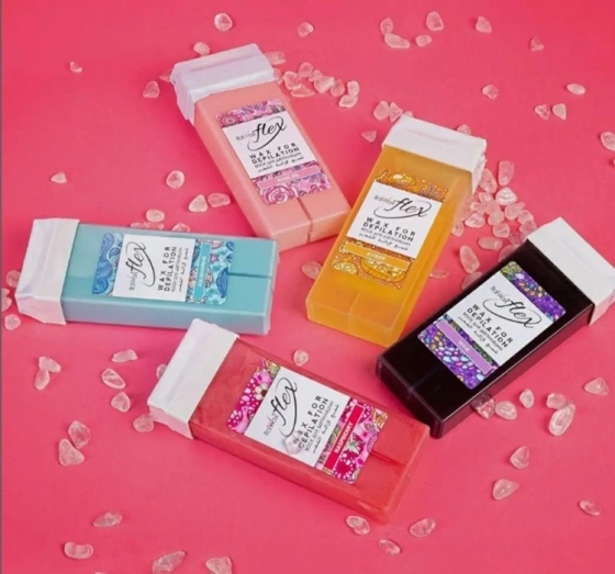 ITALWAX FLEX ВОСК ДЛЯ ДЕПИЛЯЦИИ В КАРТРИДЖЕ RASPBERRY 100МЛ