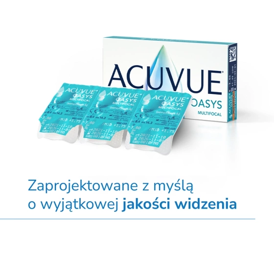 Acuvue Oasys Multifocal контактные линзы 6шт