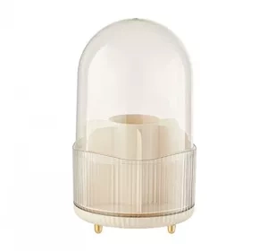 eCarla Вращающийся органайзер для косметики и кистей Бежевый