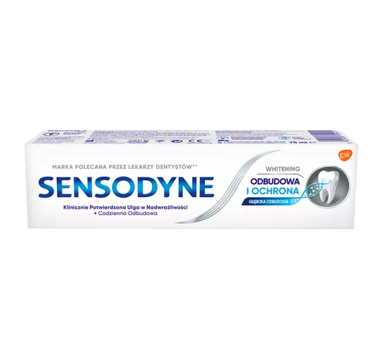 SENSODYNE ВІДБУДОВА І ЗАХИСТ WHITENING ПАСТА ДЛЯ ГІПЕРЧУТЛИВИХ ЗУБІВ 75 МЛ