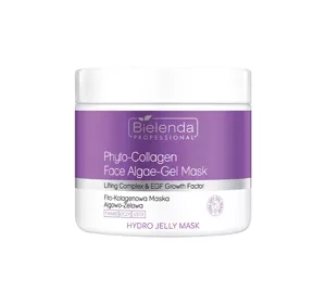 BIELENDA PROFESSIONAL HYDRO JELLY MASK ФІТОКОЛАГЕНОВА АЛЬГІНАТНО-ГЕЛЕВА МАСКА 190Г