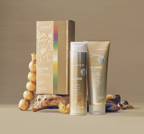 Joico Blonde Life набор по уходу за светлыми и осветленными волосами: шампунь 300 мл + кондиционер 250 мл
