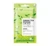 BIELENDA GREEN TEA POWER ДЕТОКСИЦИРУЮЩАЯ МАСКА 2В1 С ДЕЛИКАТНЫМ ПИЛИНГОМ LUFF 8Г