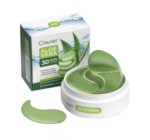 Clavier Aloe Vera увлажняющие гидрогелевые патчи под глаза 60 штук