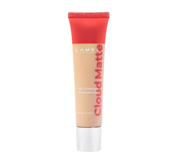 Lamel Cloud Matte криючий матуючий тональний крем для обличчя 03N Light Beige 30мл
