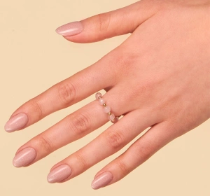 SEMILAC SHIMMER DUST ГИБРИДНЫЙ ЛАК UV 320 SHIMMER DUST BEIGE 7МЛ