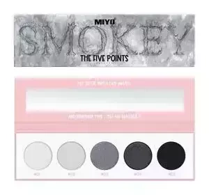 MIYO FIVE POINTS ПАЛЕТКА 5 ТЕНЕЙ ДЛЯ ВЕК 02