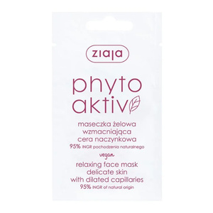 ZIAJA PHYTOAKTIV МАСКА ЗМІЦНЮЄ  СУДИННА ШКІРА