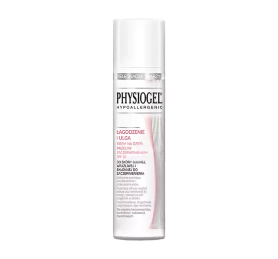 PHYSIOGEL HYPOALLERGENIC ЗАСПОКІЙЛИВИЙ ДЕННИЙ КРЕМ ВІД ПОЧЕРВОНІННЯ SPF 20 40МЛ