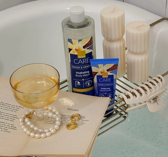 Avon Care зволожувальний гель для душу Cocoa & Vanilla 500 мл