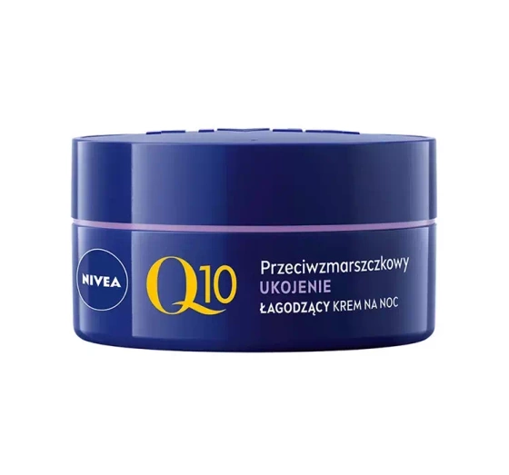 NIVEA Q10 КРЕМ ДЛЯ ОБЛИЧЧЯ ПРОТИ ЗМОРШОК НА НІЧ ЗАСПОКОЄННЯ 50МЛ