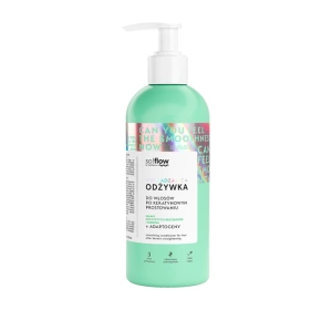 SO!FLOW РОЗГЛАДЖУЮЧИЙ КОНДИЦІОНЕР ДЛЯ ВОЛОССЯ ПІСЛЯ КЕРАТИНОВОГО ВИРІВНЮВАННЯ 400МЛ