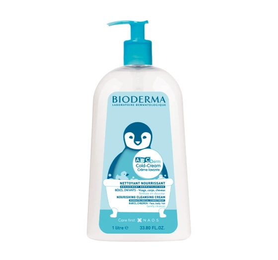 Bioderma ABCDerm кремовая эмульсия для мытья для детей и младенцев 1000 мл
