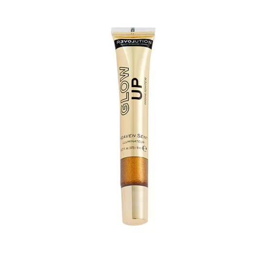 MAKEUP REVOLUTION GLOW UP LIQUID HIGHLIGHTER ЖИДКИЙ ХАЙЛАЙТЕР ДЛЯ ЛИЦА HEAVEN SENT 8МЛ