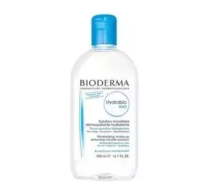 BIODERMA HYDRABIO H2O ЗВОЛОЖУВАЛЬНА МІЦЕЛЯРНА РІДИНА ДЛЯ ДЕМАКІЯЖУ ТА ОЧИЩЕННЯ ОБЛИЧЧЯ 500МЛ