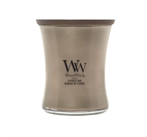 Woodwick Medium Jar Candle ароматична свічка Cypress Ore 275 г