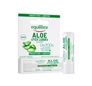EQUILIBRA ALOE PROTEZIONE NATURALE БАЛЬЗАМ-СТИК ДЛЯ ГУБ С АЛОЭ 5,5ML