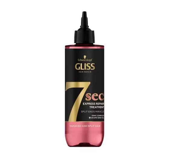 GLISS 7 SEC SPLIT ENDS MIRACLE КОНДИЦІОНЕР ДЛЯ ПОШКОДЖЕНОГО ВОЛОССЯ І ПОСІЧЕНИХ КІНЧИКІВ 200МЛ
