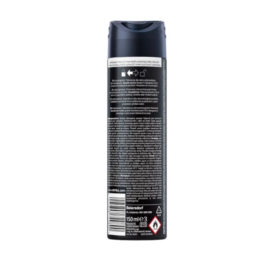 NIVEA MEN INVISIBLE АНТИПЕРСПИРАНТ-СПРЕЙ 150МЛ
