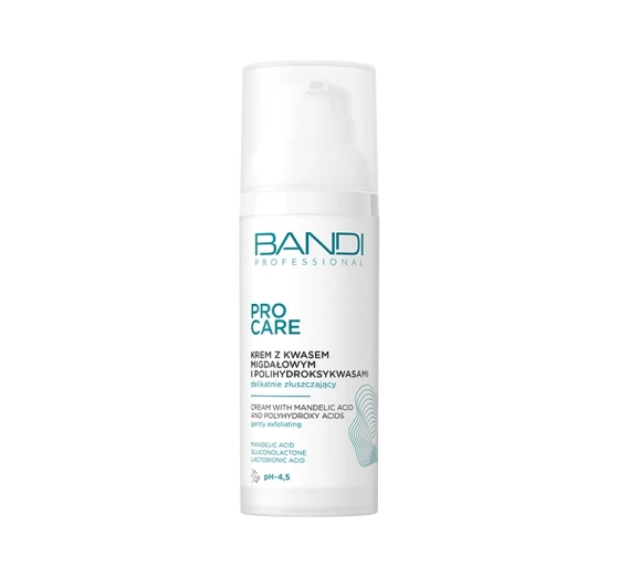 BANDI PROFESSIONAL PRO CARE КРЕМ З МИГДАЛЬНОЮ КИСЛОТОЮ ТА ПОЛІГІДРОКИСЛОТАМИ 50МЛ