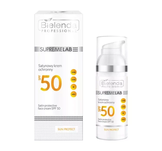 BIELENDA PROFESSIONAL SUPREMELAB SUN PROTECT ЗАЩИТНЫЙ АТЛАСНЫЙ КРЕМ SPF50 50МЛ