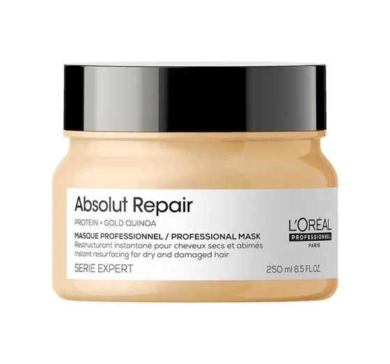 Натисніть на картинку, щоб її збільшити LOREAL PROFESSIONNEL SERIE EXPERT ABSOLUT REPAIR GOLD МАСКА 250 МЛ