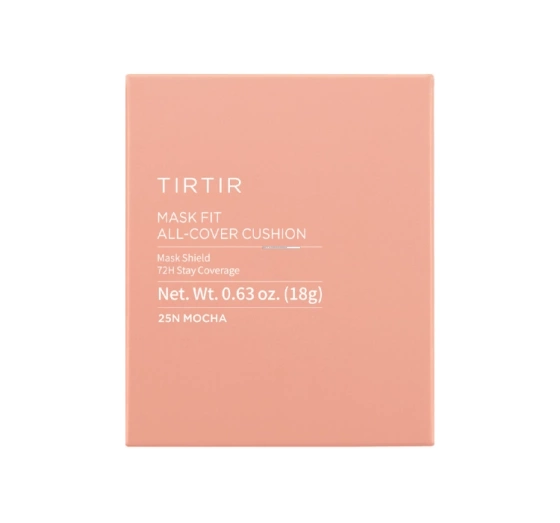 Натисніть на картинку, щоб її збільшити TIRTIR Mask Fit All-Cover Cushion криючий тональний засіб для обличчя 25N Mocha 18 г
