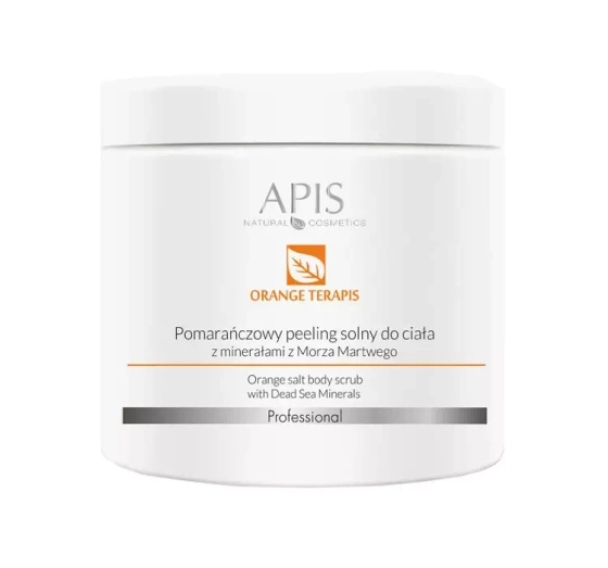 APIS ORANGE TERAPIS АПЕЛЬСИНОВИЙ СОЛЬОВИЙ СКРАБ ДЛЯ ТІЛА 700Г