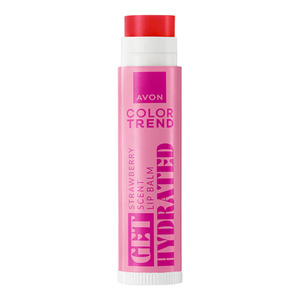 Avon Color Trend Get Hydrated увлажняющий бальзам для губ SPF15 Strawberry 4 г