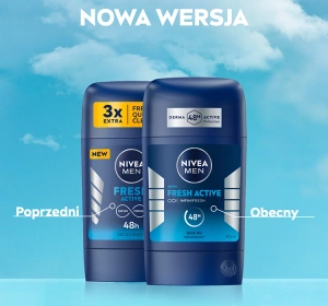 NIVEA MEN FRESH ACTIVE ДЕЗОДОРАНТ-СТІК ДЛЯ ЧОЛОВІКІВ 50МЛ