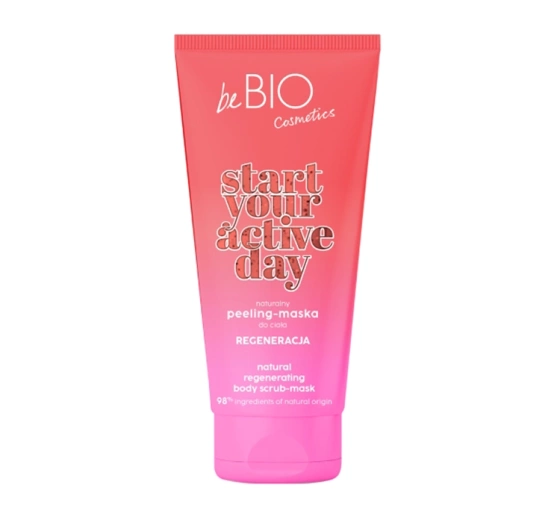 Натисніть на картинку, щоб її збільшити Bebio Start Your Active Day натуральна регенеруюча пілінг-маска для тіла 200 мл