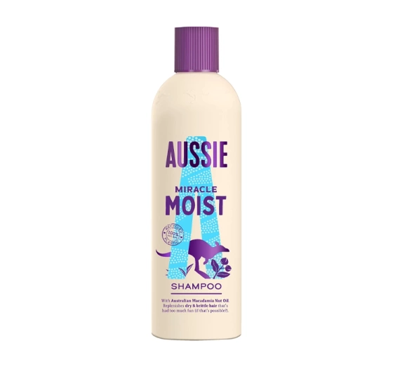 Aussie Miracle Moist шампунь для сухого волосся 300 мл