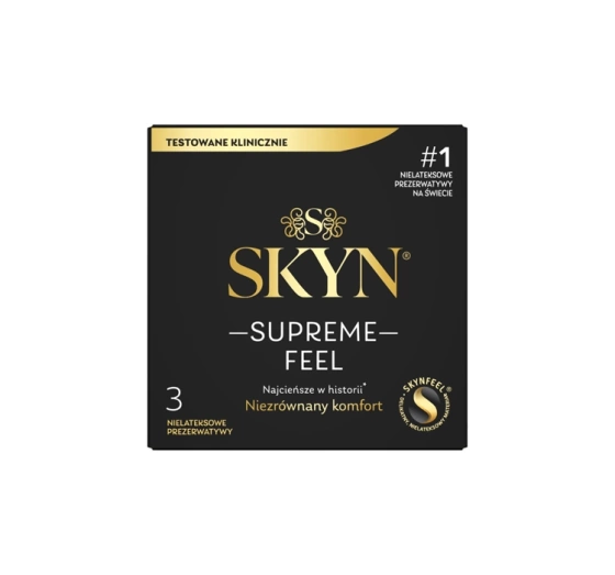 Skyn Supreme Feel безлатексные презервативы 3 шт