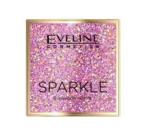 EVELINE EYESHADOW PALETTE ПАЛЕТКА ТІНЕЙ ДЛЯ ПОВІК SPARKLE 19,8Г