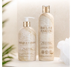 Baylis & Harding Elements Pink Blossom & Lotus Flower гель для душа 500 мл