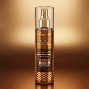 Bielenda Magic Bronze cяючий спрей-глітер для тіла 75 мл
