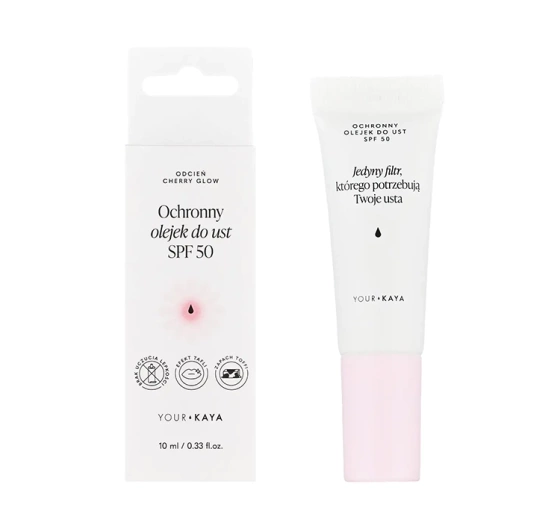Нажмите на картинку, чтобы ее увеличить Your Kaya защитное масло для губ SPF50 Cherry Glow 10мл
