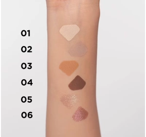 Eveline Wonder Match тіні для очей 02 Neutral Nude 3г