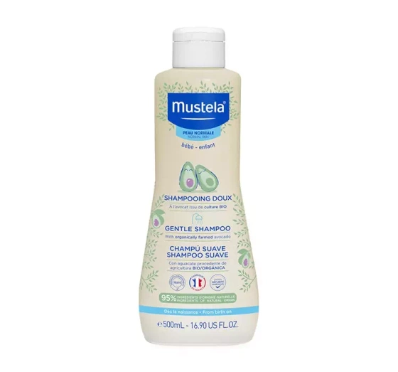 MUSTELA BEBE НІЖНИЙ ШАМПУНЬ ДЛЯ ДІТЕЙ  500 МЛ