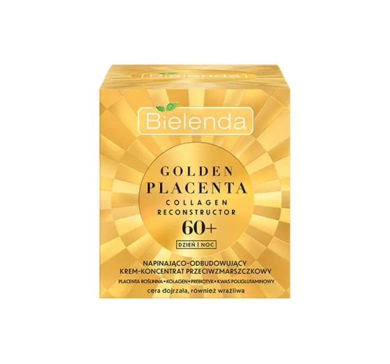 BIELENDA GOLDEN PLACENTA КРЕМ ПРОТИВ МОРЩИН НА ДЕНЬ И НОЧЬ 70+ 50МЛ