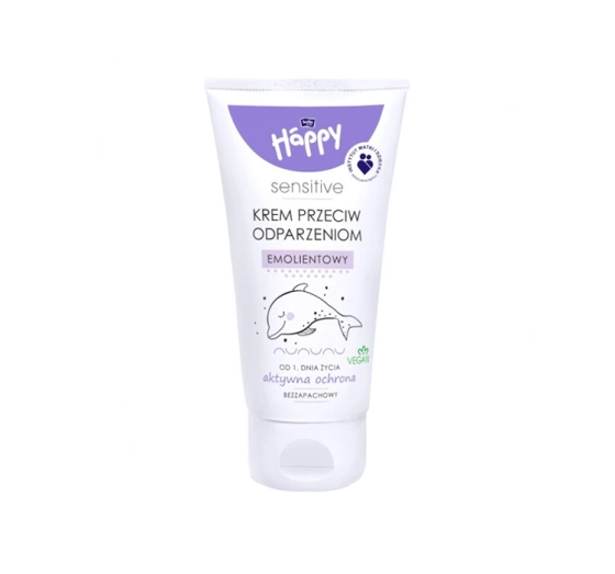 Bella Baby Happy Sensitive емолентний крем проти попрілостей для дітей 75мл
